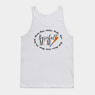 Baseball mom Tank Top